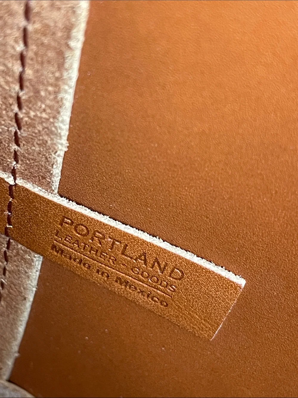 Portland Leather The Market Leather Tote in Honey